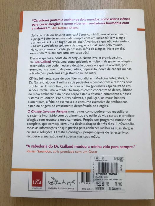 O Grande Livro das Alergias