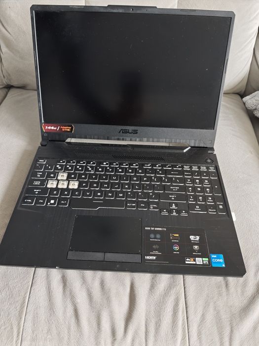 Asus TUF Gaming F15 FX506HM - oryginalne pudełko.
