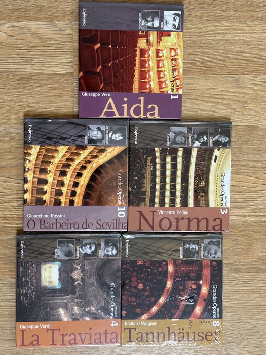 CDs ópera novos