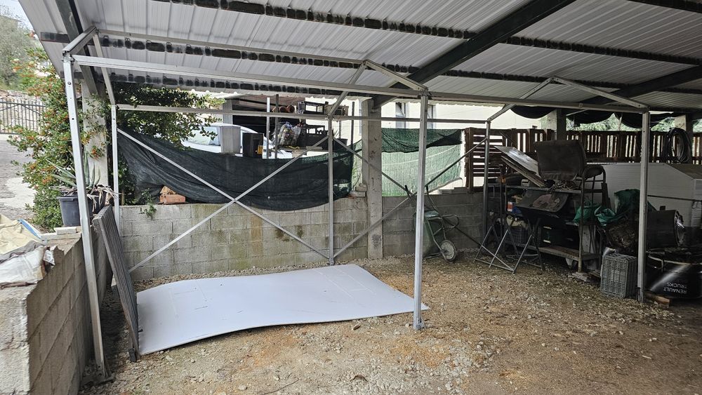 Tenda modular para feiras e exposições em alumínio 3x6m