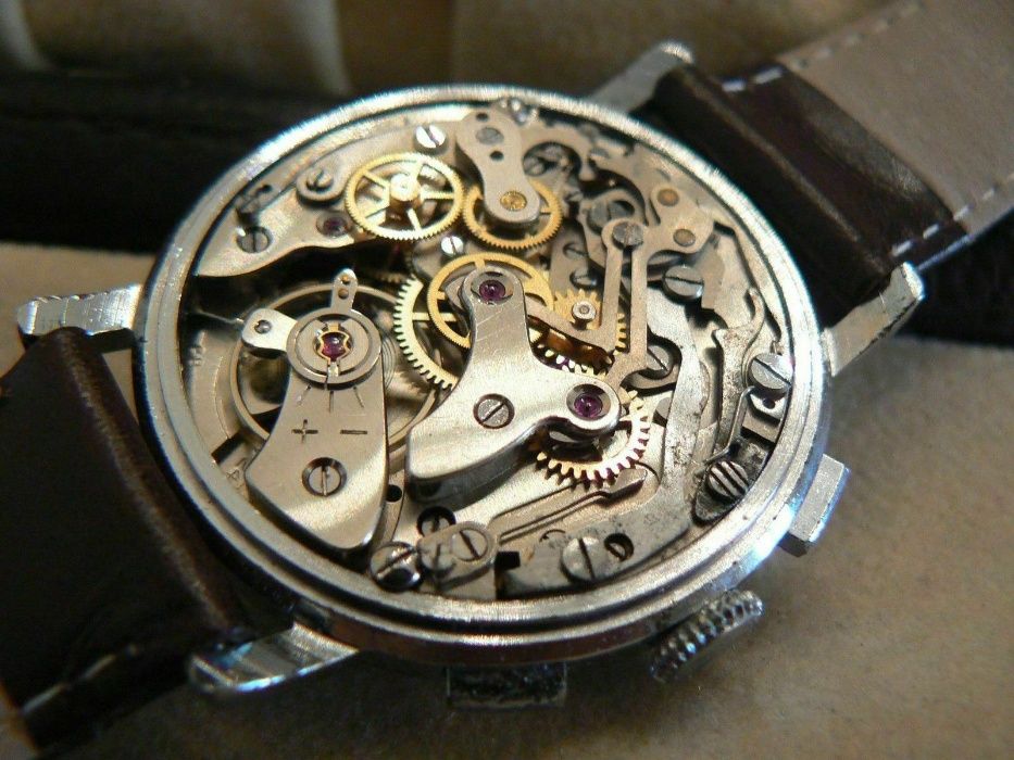 Nivada cronógrafo Cal. Landeron 248 - Excelente estado geral