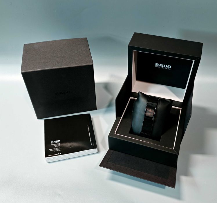 Zegarek Rado Diastar Jubile Diamonds Ceramica 4 Diamenty Komplet Box