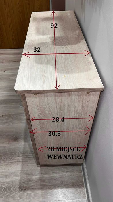szafka na buty do przedpokoju