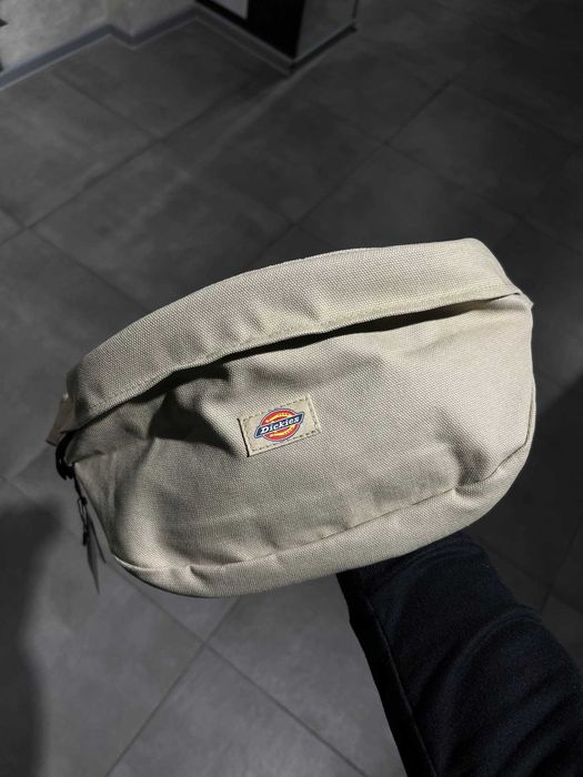 Сумка через плече Dickies Бежева | Бананка Месенджер Дікіс Поясна Нова Оригінал