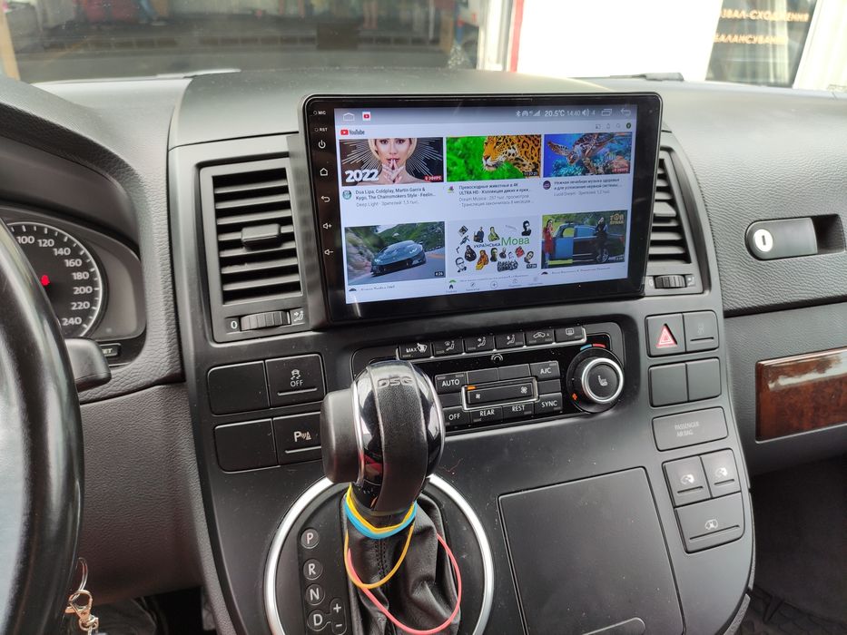 Штатная магнитола для Volkswagen Multivan T6, новинка, QLED 8 ядер