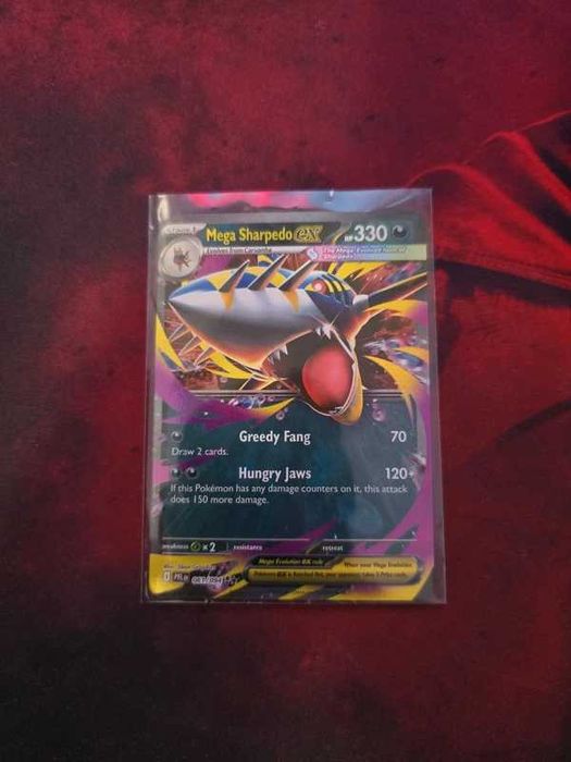 Carta Pokemon Mega Sharpedo EX (PFL 127)