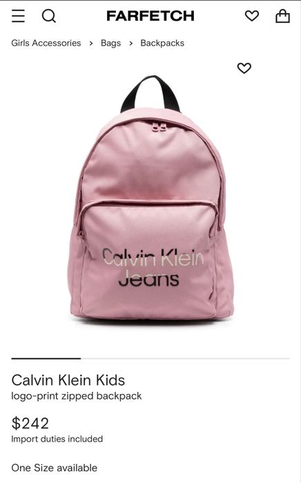 Рюкзак Calvin Klein оригінал