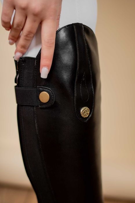 Чоботи для верхової їзди шкіряні