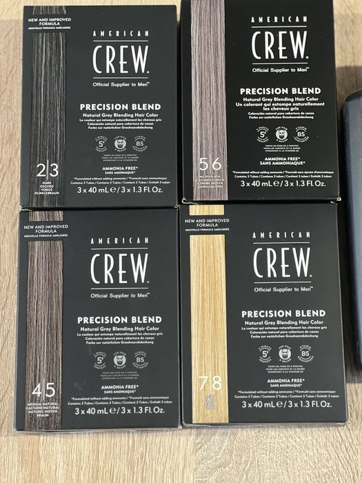 American Crew Precision Blend Shades Система маскування сивини