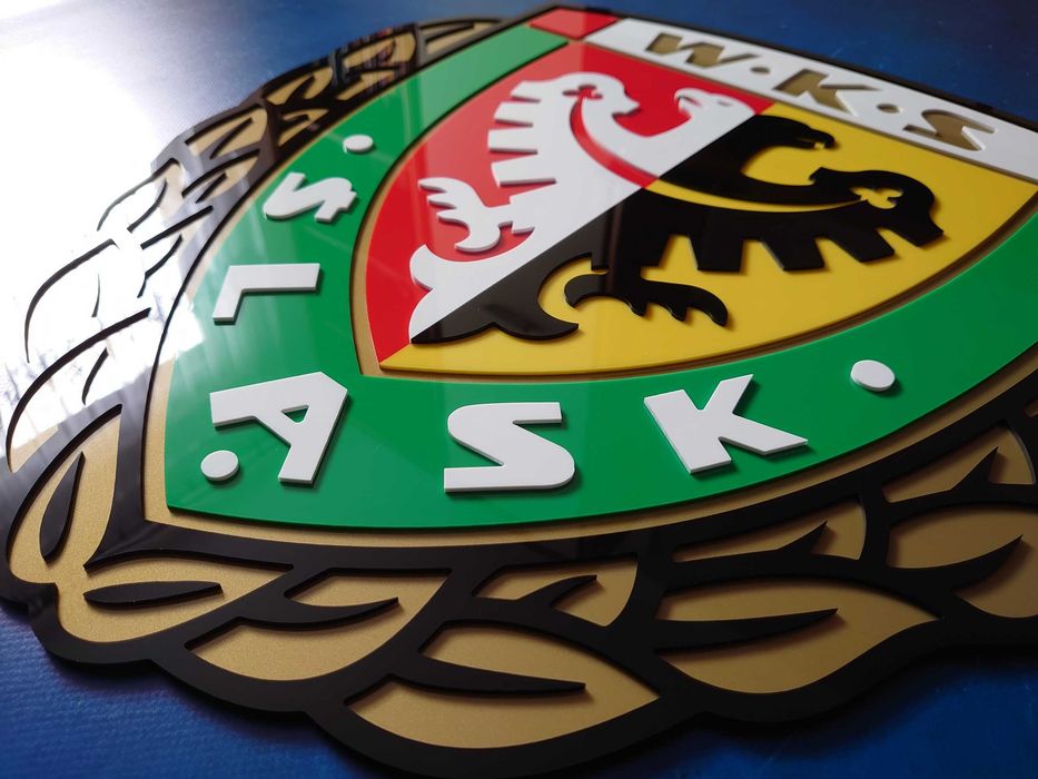 Śląsk Wrocław na ścianę do domu prezent na święta dla chłopaka męża