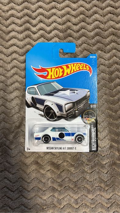 Hot Wheels Nissan Skyline H/T 2000GT-X Nightburnerz J-Imports JDM Japa