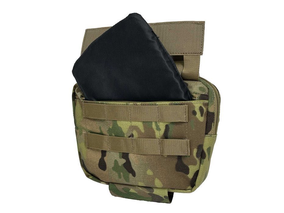 Сумка напашник на плитоноску мультикам піксель multicam олива койот