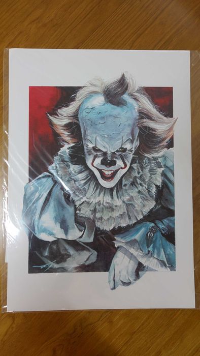 Print Pennywise - Filme It - 45x32cm