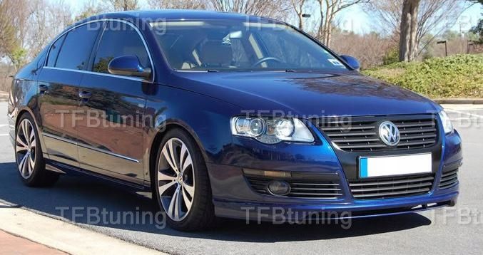 spoiler dokładka zderzaka przód vw passat b6 3c tfb tuning