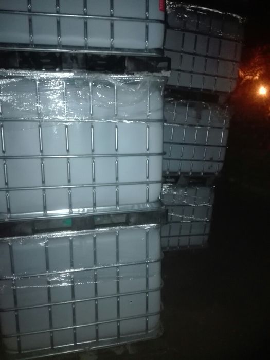 Beczki spożywcze, Mauser, Mauzer, beczka 600l, paletopojemnik