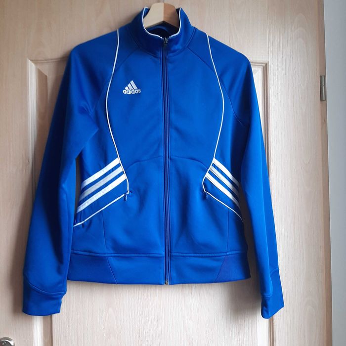 Adidas - damska niebieska bluza, rozm. 36