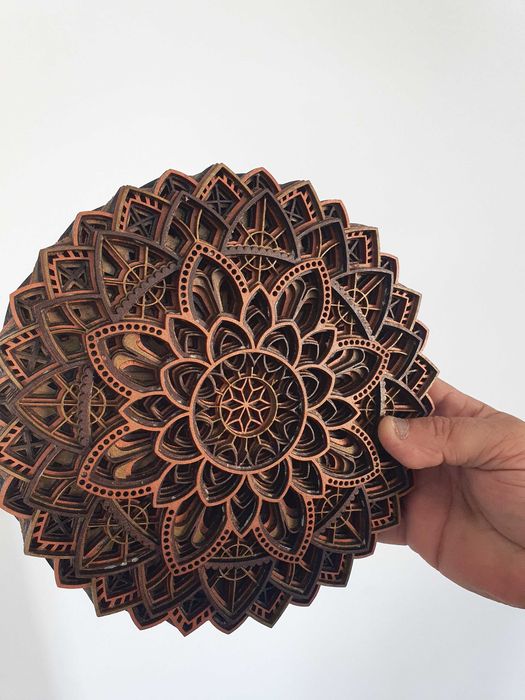 Mandala 20 cms muito bonita
