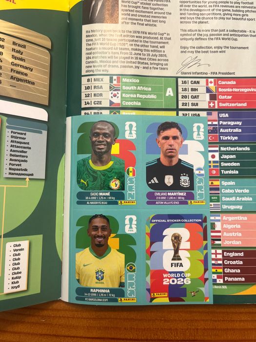 Caderneta Mundial 2026