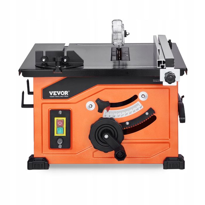 Vevor piła stołowa 210 mm 1200w mocna piła tarczowa budowlana