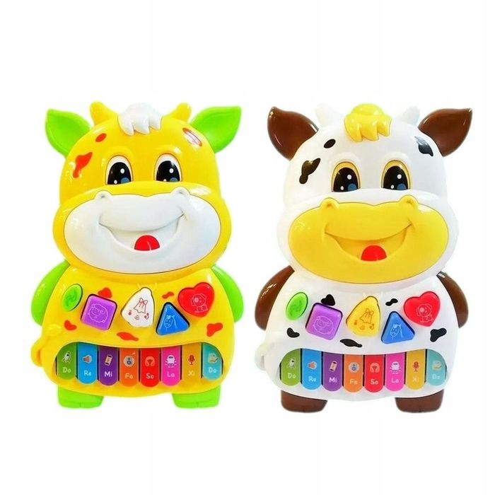 Interaktywne Pianinko Krówka Organki Z Dźwiękiem