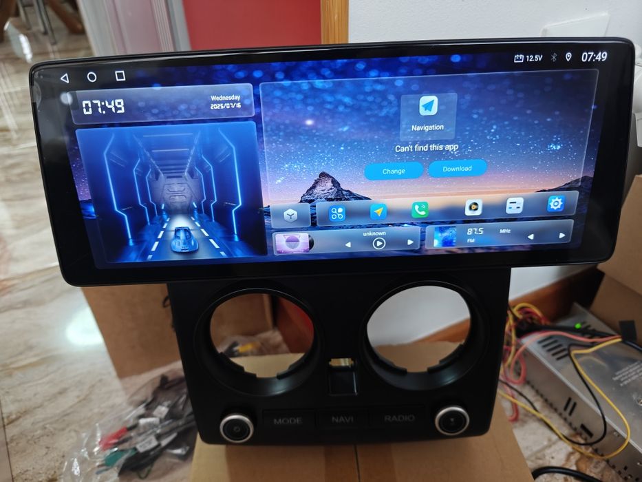 Штатная магнитола Nissan Qashqai android GPS WiFi QLED