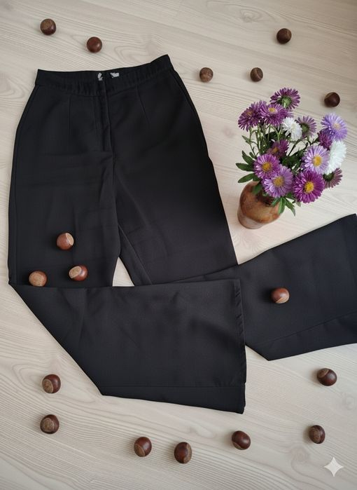 Spodnie  czarne dzwony