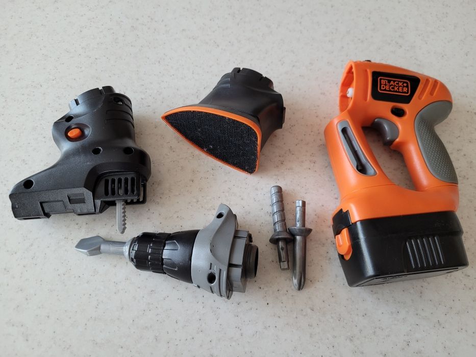 smoby 360102 black decker eVo  wyrzynarka szlifierka wiertarka