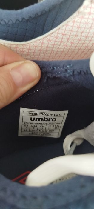 Halówki męskie młodzieżowe Umbro 41 białe