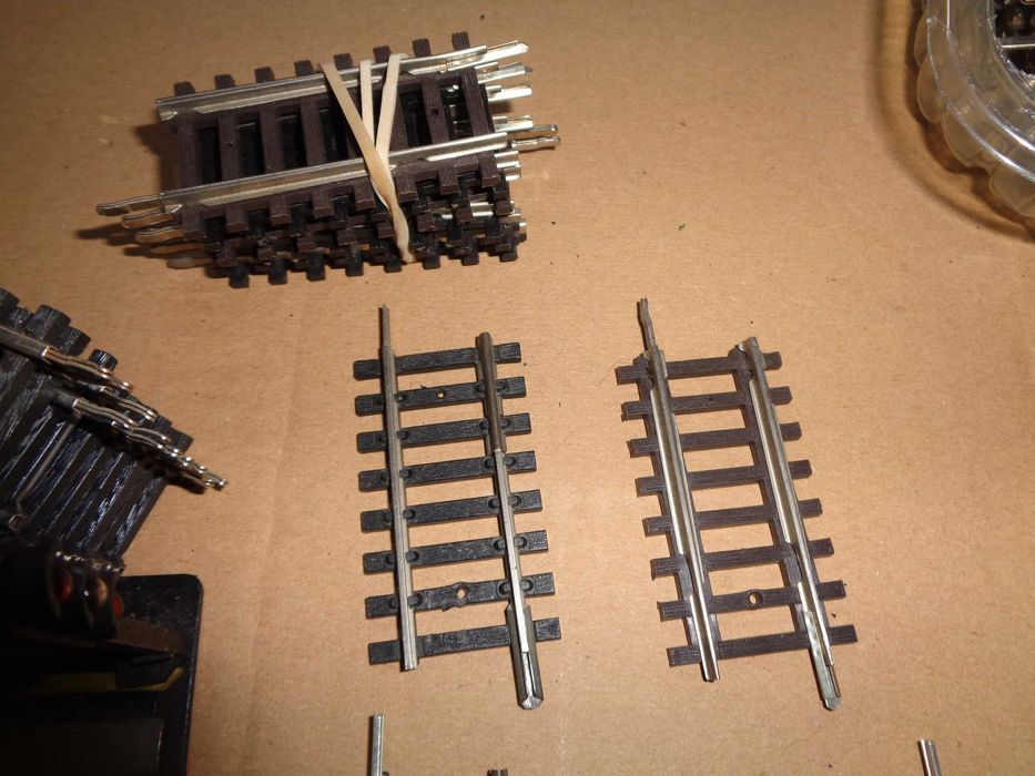 1:87 PIKO Lote de 87 vias diversas pista comboio