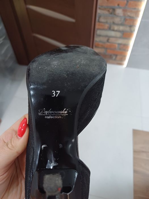 Szpilki czarne 37