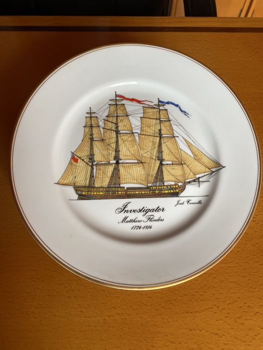 Pratos de luxo 12 Navios dos Descobrimentos Vista Alegre.  26cm