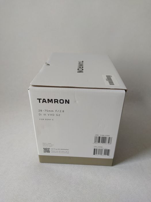 Об'єктив Tamron AF 28-75mm f/2.8 Di III VXD G2 (Sony E), Новий !