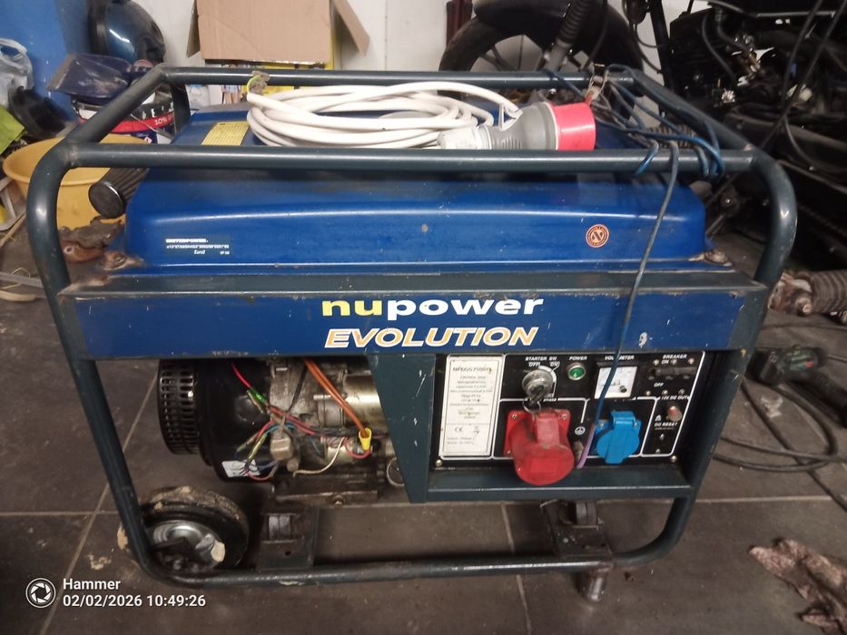 Agregat prądotwórczy 7.5 kw 230-400