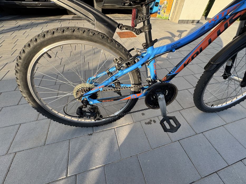 Rower kellys kiter 50 koła 24", rama 11”, 21 biegów Shimano
