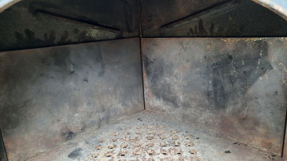 Salamandra a lenha, em excelente estado.