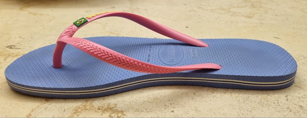 Havaianas azuis 39-40 originais