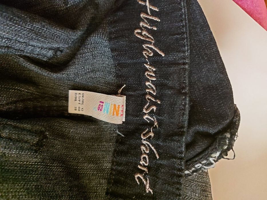 krótkie spodenki damskie rozmiar 38/40 firma DENIM ala jeans