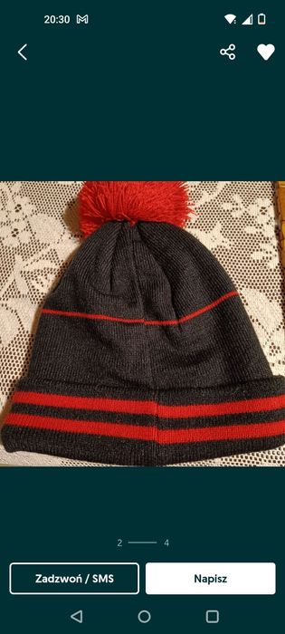 Czapka z pająkiem firmy Marvel