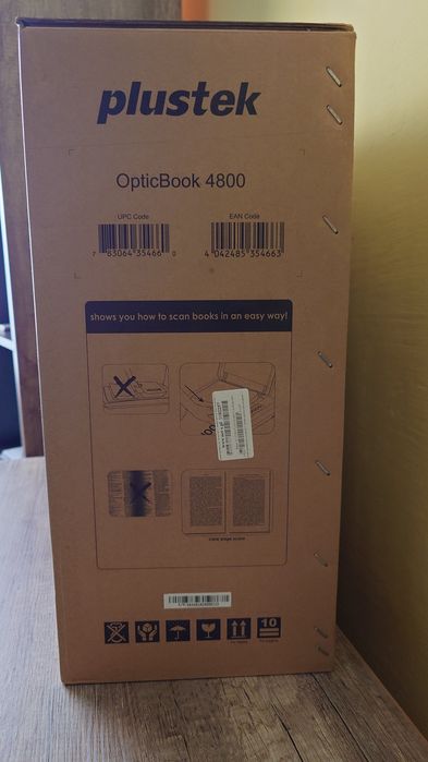 Plustek OpticBook 4800