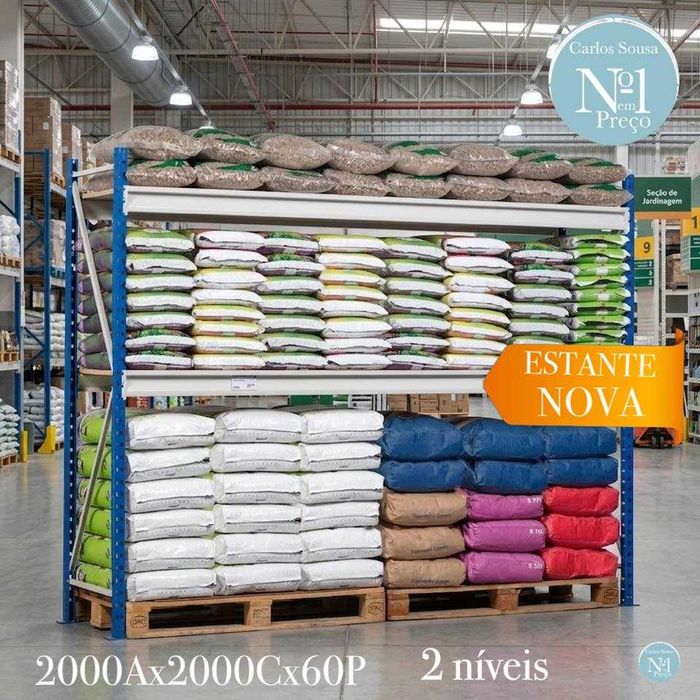 Atenção! Temos Racks de Carga Ligeira e Média em varias medidas