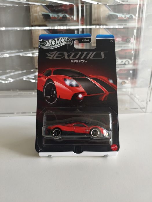 Pagani Utopia Hot Wheels Silver Exotics