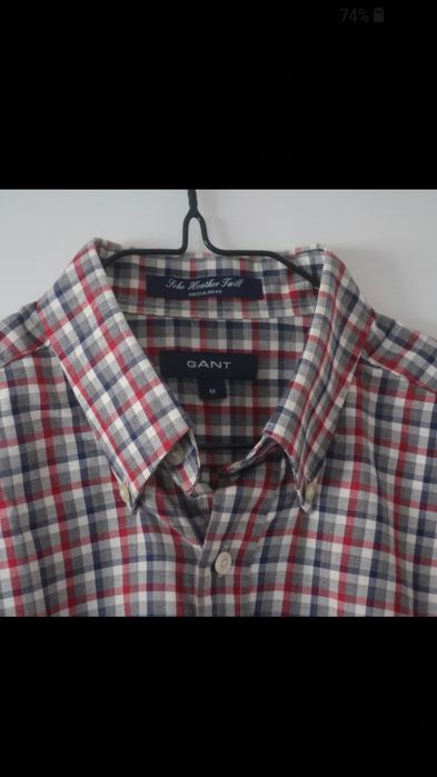 Camisa Gant (nova, 100% algodão, tamanho M)