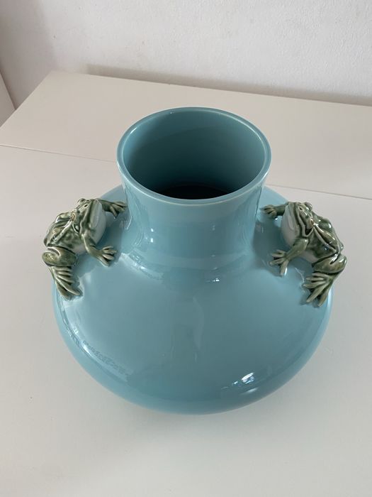 Vaso Bordallo Pinheiro Frogs – Novo na caixa (modelo grande)