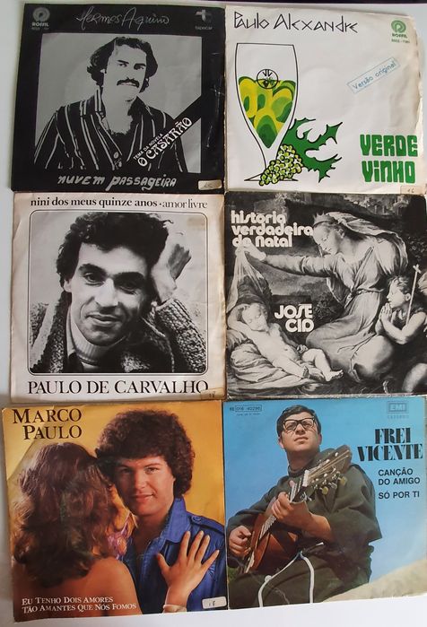 Singles vinil. Clássicos e primeiras edições