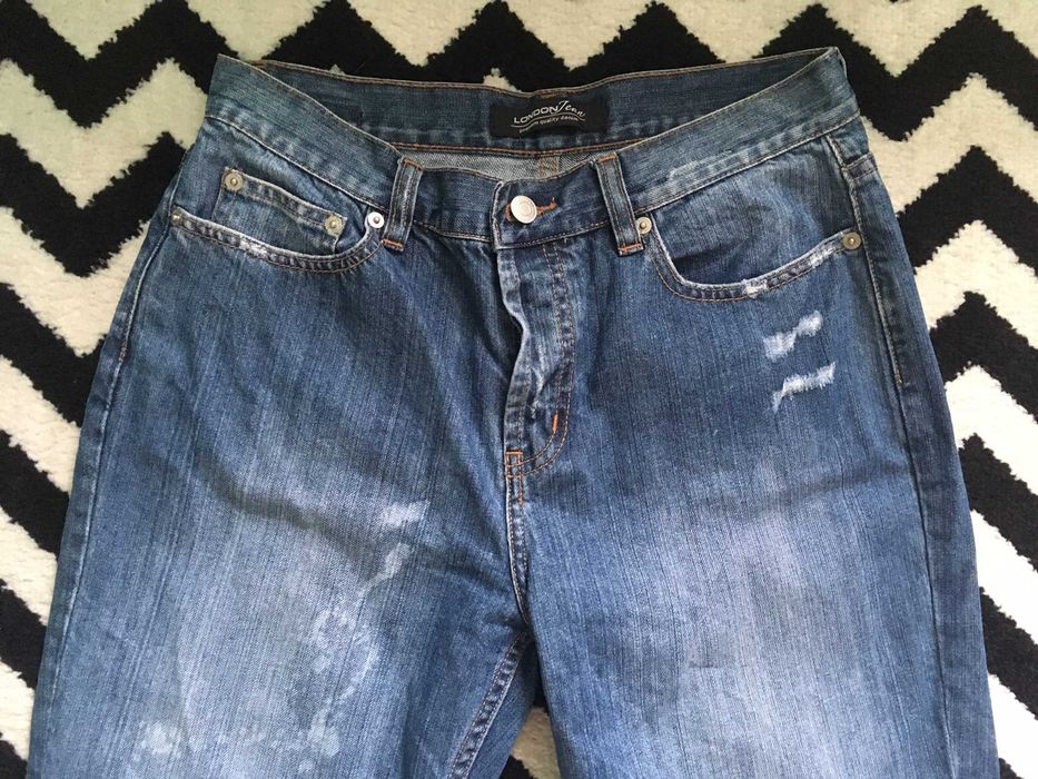 Nowe damskie spodnie jeansy London Jean boyfriend