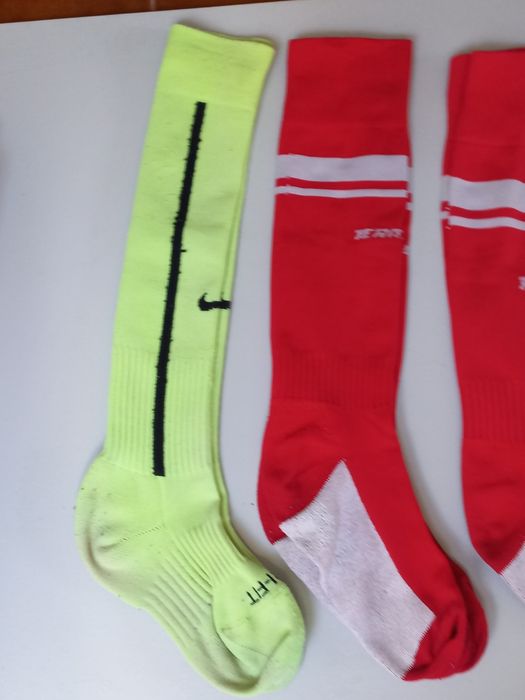 Meias de futebal  junior Team Quest e Nike dri fit
