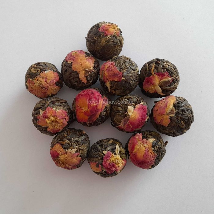 Чай Шен Пуер Трояндова Перлина (Шен Пуэр Розовая Жемчужина зеленый)