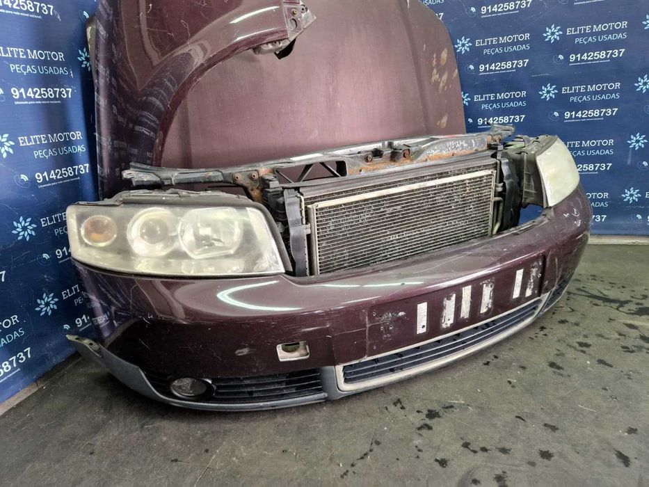 Frente completa usada AUDI A4 B6 capot parachoques guardalamas oticas radiador