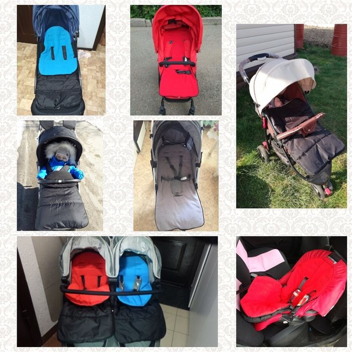 Конверт чехол на коляску на флисе муфта мешок футмуф накидка чохол