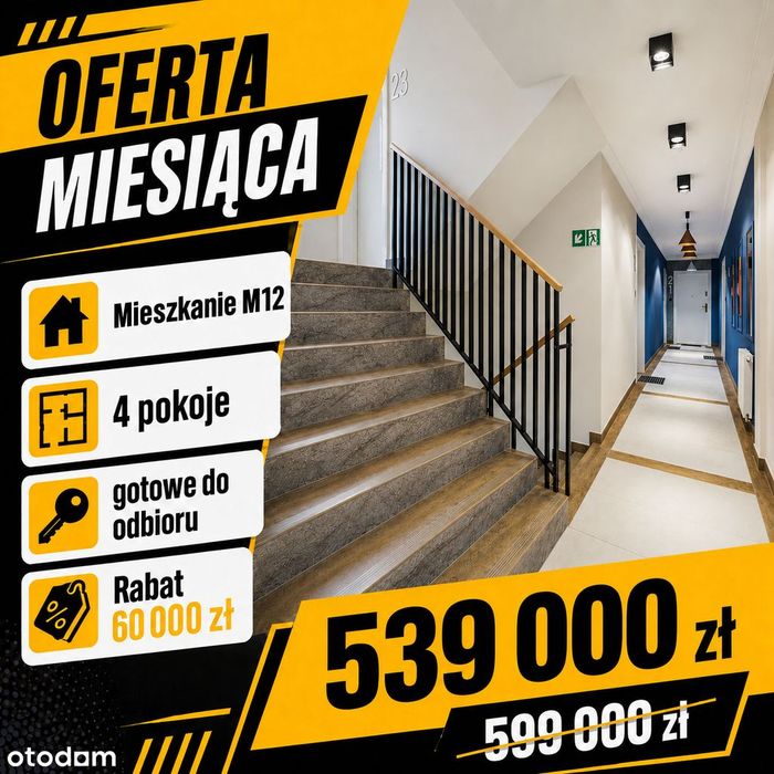 Oferta miesiąca! Rabat 60 000zł, tylko do 30 września, GOTOWE!